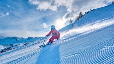 France in winter: giant playgrounds, perfect corduroy, and village nights