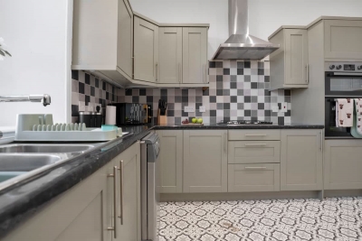 Milton Apartment - 3 Beds, Kirkcaldy with sea view