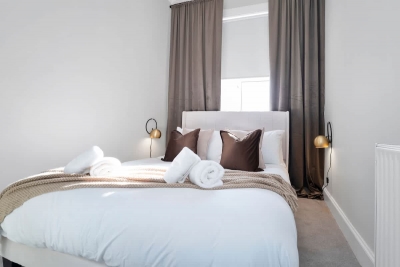 Milton Apartment - 3 Beds, Kirkcaldy with sea view