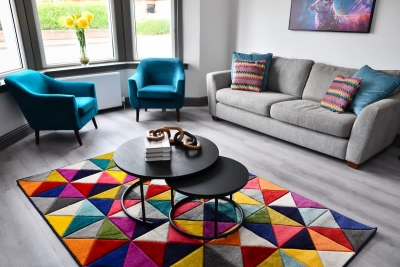 Diamond House - 4 Bed in Airdrie. Close to Glasgow