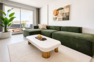 Stylish 2-BR Apartment with Pool in Mijas