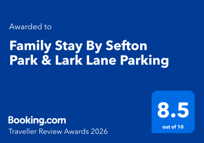 Family Stay | By Sefton Park & Lark Lane | Parking