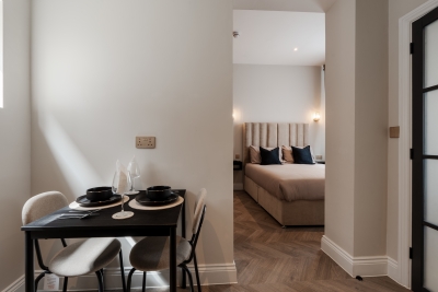 Bold St | Sofa Bed | Kitchenette & Dining Room