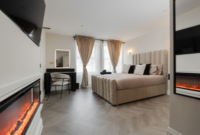 Bold St | King Room | Fireplace | Private Ensuite