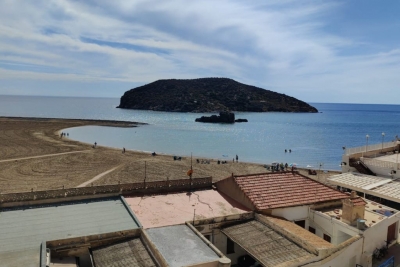 Sea view 3-bedroom flat in Puerto de Mazarron