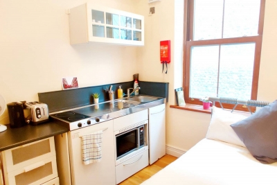 Room 1, 12 white Row · Private Room with own kitchen @ Liverpool street