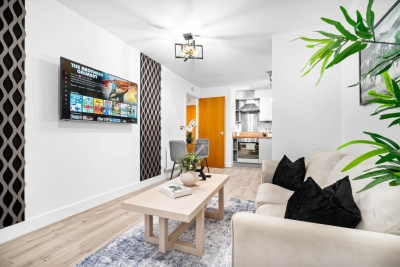 City Centre Apartment - Parking - Smart TV - WIFI