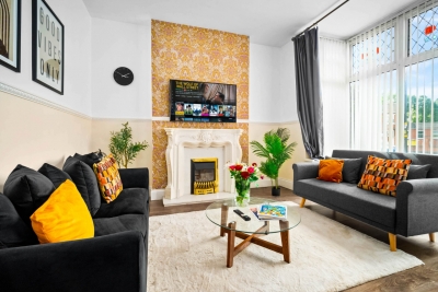 Edgbaston Townhouse - 6 Bedrooms -Parking -Terrace