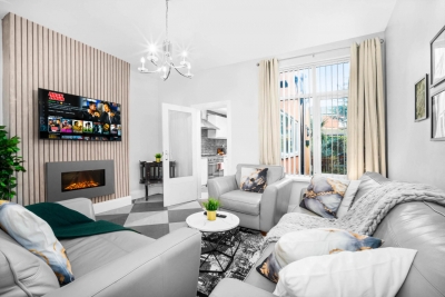 Stylish Edgbaston 4 Bedroom Townhouse - Terrace - Parking