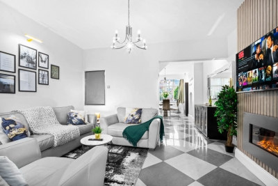 Stylish Edgbaston 4 Bedroom Townhouse - Terrace - Parking