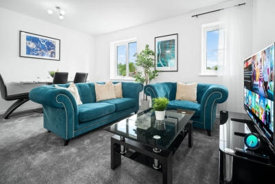 Stylish 2 Bedroom Apartment - Parking - Smart TV - WIFI