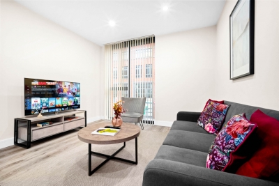 Stylish 2 Bed Apartment - Smart TV - WIFI -  Jewellery Quarter