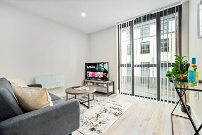 Stylish 2 Bed Apartment - Smart TV - WIFI -  Jewellery Quarter