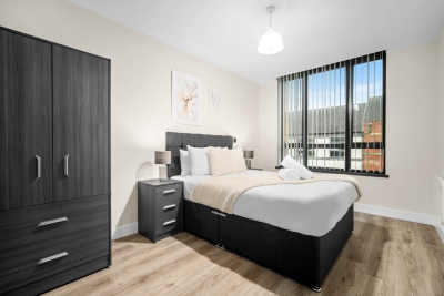 Stylish 2 Bed Apartment - Smart TV - WIFI -  Jewellery Quarter