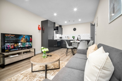 Modern 2 Bed Apartment - Smart TV - WIFI -  Jewellery Quarter