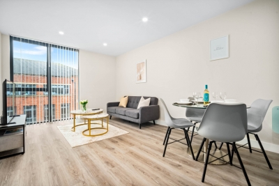 Stylish 2 Bed Apartment - Smart TV - WIFI -  Jewellery Quarter 10A