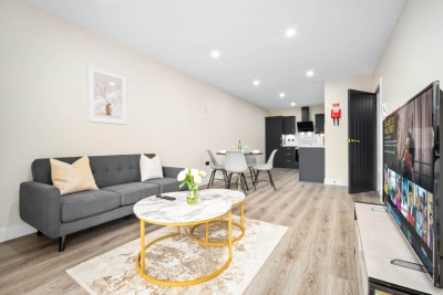 Stylish 2 Bed Apartment - Smart TV - WIFI -  Jewellery Quarter 10A