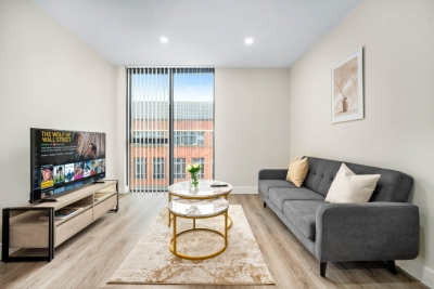 Stylish 2 Bed Apartment - Smart TV - WIFI -  Jewellery Quarter 10A
