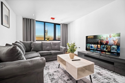 Stylish 2 Bedroom Apartment - City Centre - Netflix - Fast WiFi