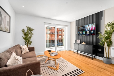 Modern Apartment - Balcony - Fast WiFi - Netflix