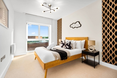 Luxury 2 Bedroom with Balcony - Fast Wi-Fi - Netflix