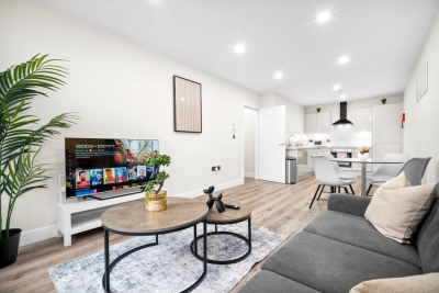 Stylish 2 Bed Apartment - Smart TV - WIFI - Jewellery Quarter