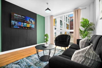 Stylish City Centre Apartment - 4 Guests - Netflix - Jewellery Quarter