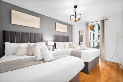 Stylish City Centre Apartment - 4 Guests - Netflix - Jewellery Quarter
