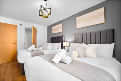Stylish City Centre Apartment - 4 Guests - Netflix - Jewellery Quarter