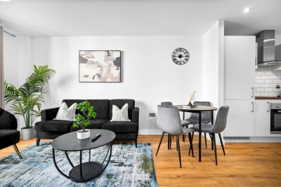 Stylish City Centre Apartment - 4 Guests - Netflix - Jewellery Quarter