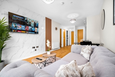 Stylish Apartment - 3 Guests - Netflix - Jewellery Quarter
