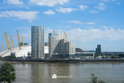 2BR 2B Canary Wharf | River & O2 Views