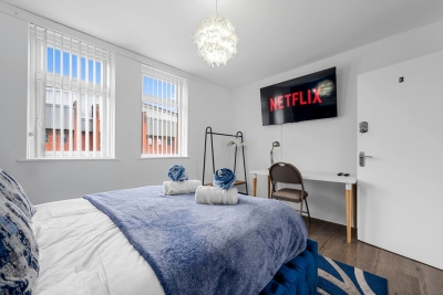 PrestigeMCR Retreat | 5RGroupStay Near City Centre